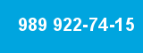 989 922-74-15
